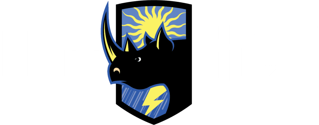 Rhino Shield Logo on Dark Background